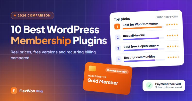 Best WordPress membership plugins 2026 comparison