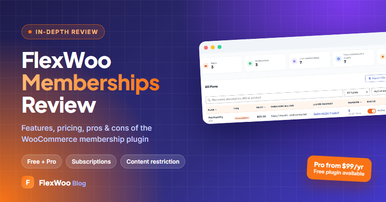 FlexWoo Memberships review: features, pricing, pros and cons