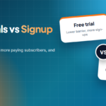 Free trials vs signup fees: which converts better for subscriptions