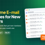 Welcome emails for new members: 7 templates that reduce early cancellations
