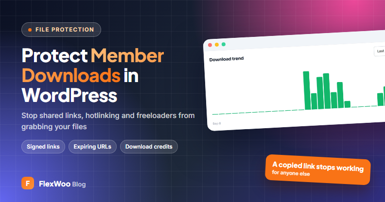 How to protect downloadable files so only members can access them in WordPress